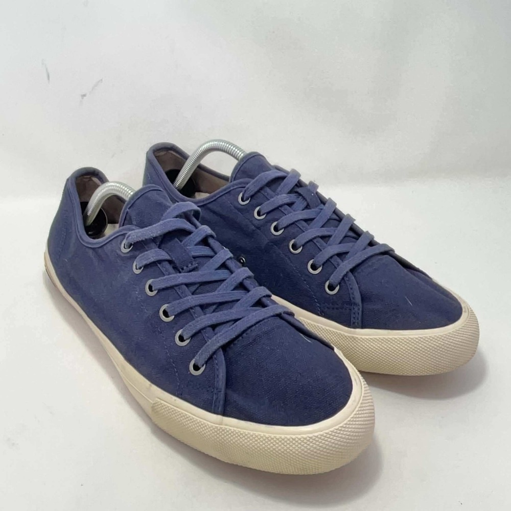 SeaVees Legend Sneaker Standard Navy Blue Canvas Low Top Shoes Men's 11.5